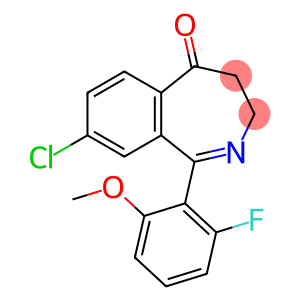 5H-2-Benzazepin-5-one, 8-chloro-1-(2-fluoro-6-methoxyphenyl)-3,4-dihydro-