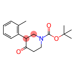 1-BOC-3-(2'-METHYLPHENYL)-PIPERIDIN-4-ONE