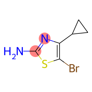 5-溴-4-环丙基噻唑-2-胺