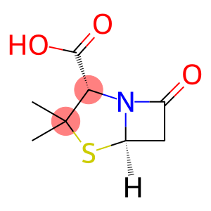 (2S-cis)-3,3-dimethyl-7-oxo-4-thia-1-azabicyclo[3.2.0]heptane-2-carboxylic acid