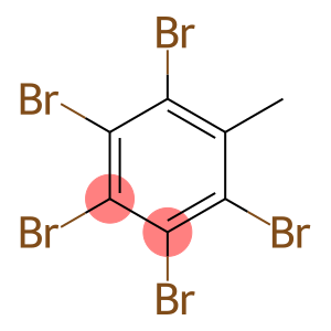 1,2,3,4,5-pentabromo-6-methylbenzene