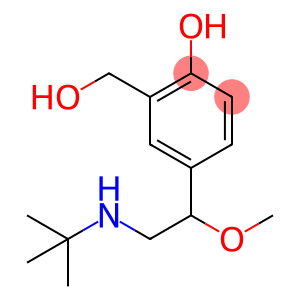 Levalbuterol Related Compound H (5 mg) (4-[2-(tert-butylamino)-1-methoxyethyl]-2-(hydroxymethyl)phenol)