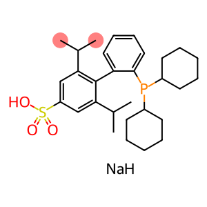 [1,1'-Biphenyl]-4-sulfonicacid, 2'-(dicyclohexylphosphino)-2,6-bis(1-methylethyl)-, sodium salt (1:1)