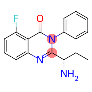 (S)-2-(1-氨基丙基)-5-氟-3-苯基-4(3H)-喹唑啉酮