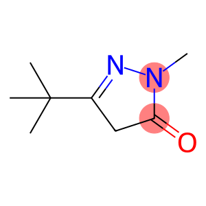 3-叔-丁基-1-甲基-2-吡唑啉-5-酮