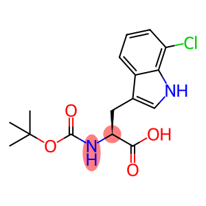 7-Chloro-N-[(1,1-dimethylethoxy)carbonyl]tryptophan