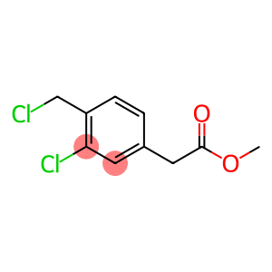 Benzeneacetic acid, 3-chloro-4-(chloromethyl)-, methyl ester