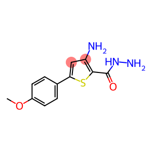3-AMINO-5-(4-METHOXYPHENYL)THIOPHENE-2-CARBOHYDRAZIDE