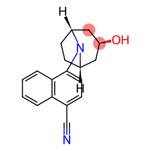1-Naphthalenecarbonitrile,4-[(3-exo)-3-hydroxy-8-azabicyclo[3.2.1]oct-8-yl]-