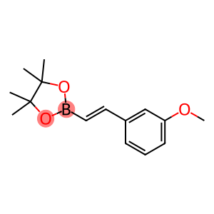 (E)-2-(3-Methoxystyryl)-4,4,5,5-tetramethyl-1,3,2-dioxaborolane