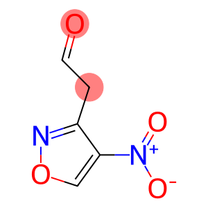 3-Isoxazoleacetaldehyde,4-nitro-(9CI)