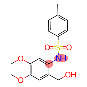 N-(2-HYDROXYMETHYL-4,5-DIMETHOXY-PHENYL)-4-METHYL-BENZENESULFONAMIDE