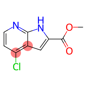 Methyl  4-chloro-7-azaindole-2-carboxylate
