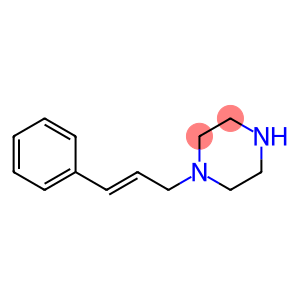 1-(3-苯基丙-2-烯-1-基)哌嗪,反式