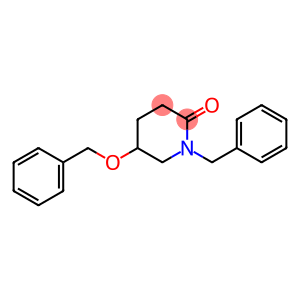 2-Piperidinone, 5-(phenylmethoxy)-1-(phenylmethyl)-