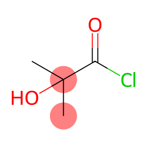 Propanoyl chloride, 2-hydroxy-2-Methyl-