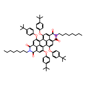 1,6,7,12 - tetra -t -butylphenoxy - N - N' - dioctyl-perylene - 3,4,9,10 - tetracarboxylic dianhydride