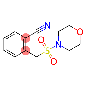 2-[(morpholine-4-sulfonyl)methyl]benzonitrile