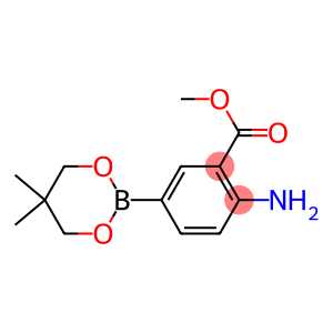 methyl 2-amino-5-(5,5-dimethyl-1,3,2-dioxaborinan-2-yl)benzoate