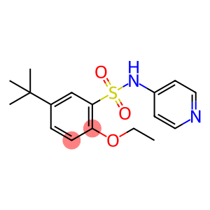 5-tert-butyl-2-ethoxy-N-(4-pyridinyl)benzenesulfonamide