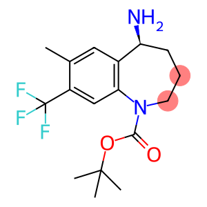 1H-1-Benzazepine-1-carboxylic acid, 5-aMino-2,3,4,5-tetrahydro-7-Methyl-8-(trifluoroMethyl)-, 1,1-diMethylethyl ester, (5S)-