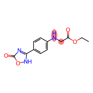 ethyl 2-((4-(5-oxo-2,5-dihydro-1,2,4-oxadiazol-3-yl)phenyl)amino)acetate