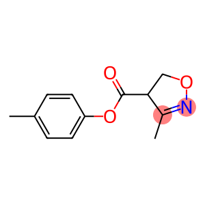 4-Isoxazolecarboxylic  acid,  4,5-dihydro-3-methyl-4-(4-methylphenyl)-,  (-)-