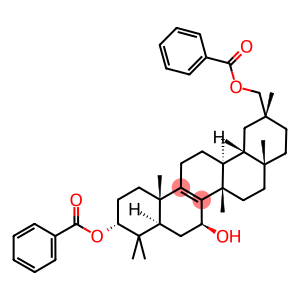 26-Norolean-8-ene-3,7,29-triol, 13-methyl-, 3,29-dibenzoate, (3α,7β,20α)-