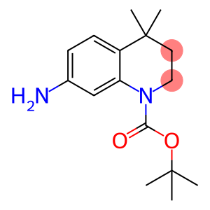 7-Amino-4,4-dimethyl-3,4- dihydro-2H-quinoline-1-carboxylic acid tert-butyl ester