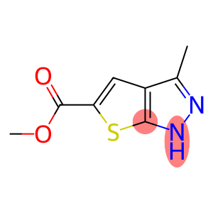 3-Methyl-1H-thieno[2,3-c]pyrazole-5-carboxylic acid methyl ester