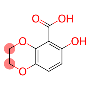 1,4-Benzodioxan-5-carboxylic  acid,  6-hydroxy-  (4CI)