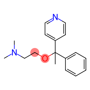 N,N-DiMethyl-2-[1-phenyl-1-(4-pyridinyl)ethoxy]ethanaMine