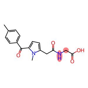 2-[[2-[1-methyl-5-(4-methylbenzoyl)pyrrol-2-yl]acetyl]amino]acetic aci d