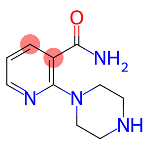 2-(1-Piperazinyl)-3-pyridinecarboxamide
