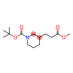 3-Piperidinepropanoic acid, 1-[(1,1-diMethylethoxy)carbonyl]-, Methyl ester