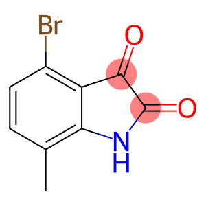 4-Bromo-7-methyl-1H-indole-2,3-dione, 4-Bromo-7-methylindolin-2,3-dione