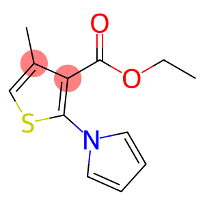 3-Thiophenecarboxylic acid, 4-methyl-2-(1H-pyrrol-1-yl)-, ethyl ester