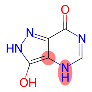 7H-Pyrazolo[4,3-d]pyrimidin-7-one,  2,4-dihydro-3-hydroxy-  (9CI)