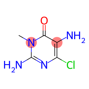 2,5-DIAMINO-6-CHLORO-3-METHYLPYRIMIDIN-4(3H)-ONE