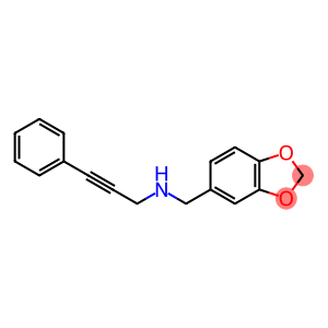 N-(1,3-BENZODIOXOL-5-YLMETHYL)-3-PHENYLPROP-2-YN-1-AMINE