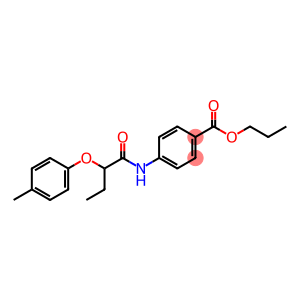 propyl 4-{[2-(4-methylphenoxy)butanoyl]amino}benzoate