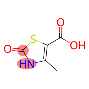 5-Thiazolecarboxylic  acid,  2,3-dihydro-4-methyl-2-oxo-