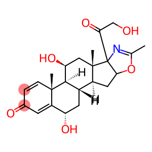 (6a,11,16)-Trihydroxy-2'-methyl-5'H-pregna-1,4-dieno[17,16-d]oxazole-3,20-dione