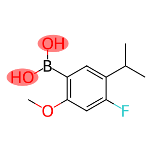 Boronic acid, B-[4-fluoro-2-Methoxy-5-(1-Methylethyl)phenyl]-