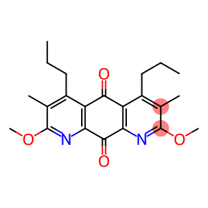 2,8-Dimethoxy-3,7-dimethyl-4,6-dipropylpyrido[3,2-g]quinoline-5,10-dione