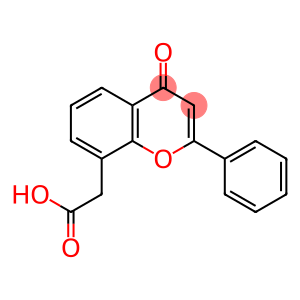 2-(4-oxo-2-phenyl-4H-chromen-8-yl)acetic acid(WXG00880)