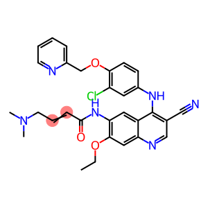 (E)-N-(4-(3-chloro-4-(pyridin-2-ylmethoxy)phenylamino)-3-cyano-7-ethoxyquinolin-6-yl)-4-(dimethylamino)but-2-enamide