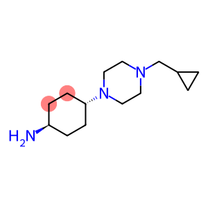 反式-环己胺, 4-[4-(环丙基甲基)-1-哌嗪基]-,