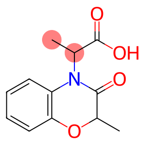 2-(2-methyl-3-oxo-2,3-dihydro-4H-1,4-benzoxazin-4-yl)propanoic acid