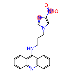 9-[(3-{4-nitro-1H-imidazol-1-yl}propyl)amino]acridine